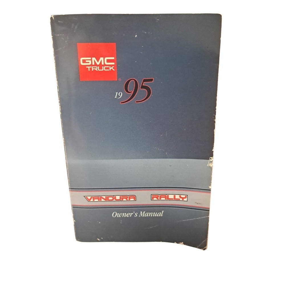 GMC TRUCK 1995 VANDURA RALLY Owner's Manual